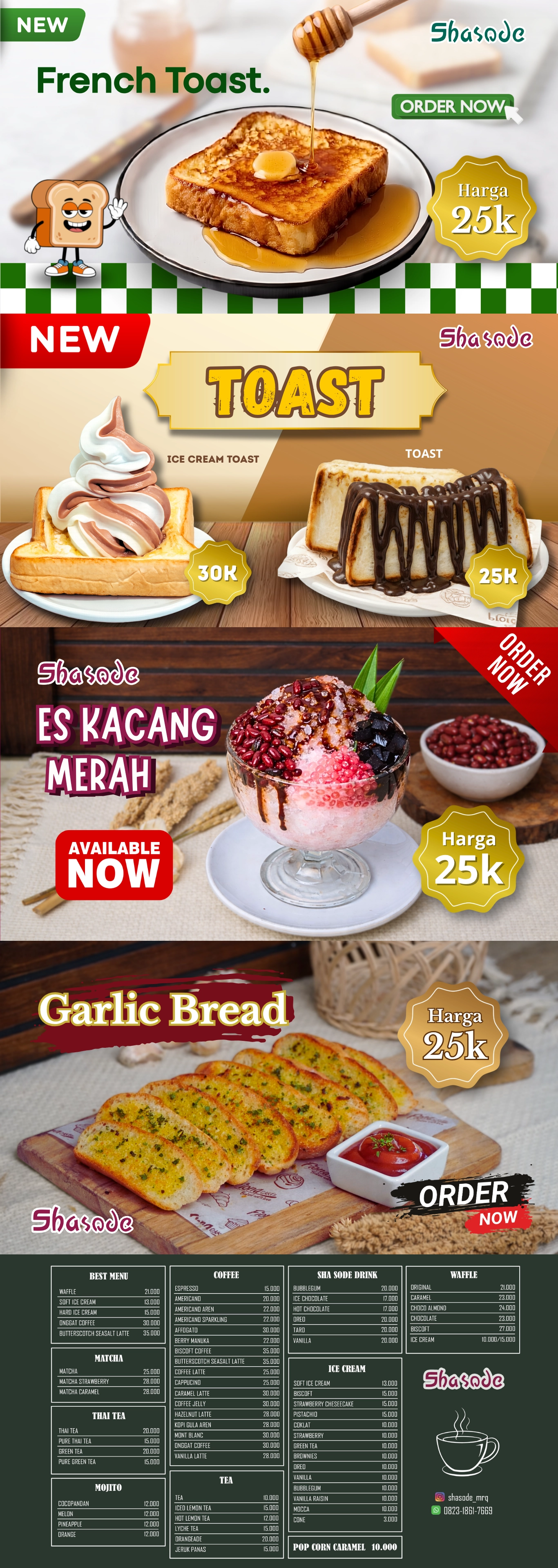 Menu Shasode 2